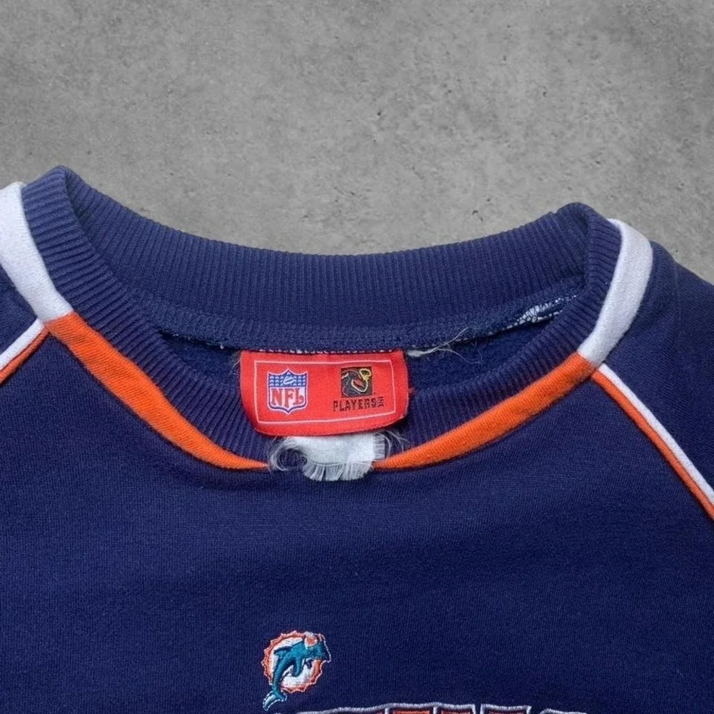 Vintage Zach Thomas Miami Dolphins‎ NFL Players Embroidered Crewneck